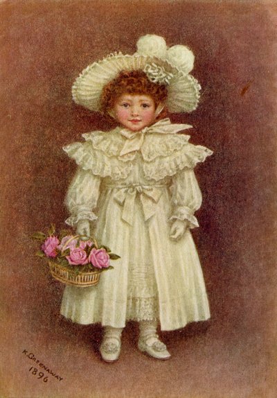 Vera Evelyn Samuel, 1896 by Kate Greenaway